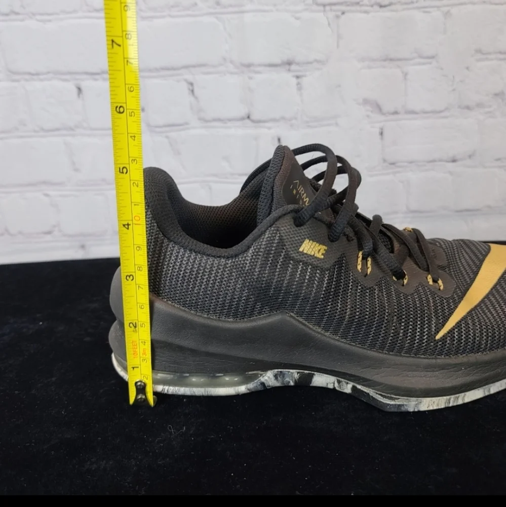 Nike Youth Air Max Infuriate 2 Black and G…